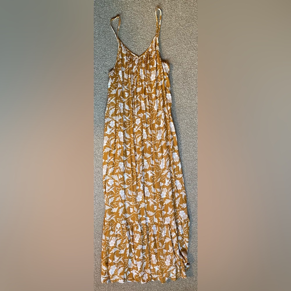 Target Universal Thread Mustard Maxi Dress